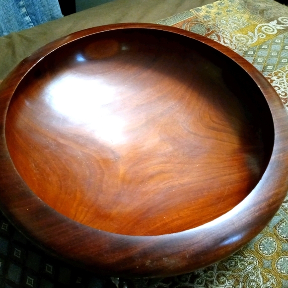 Vintage Wooden Bowls Other - 🍜🍲 7 RUSTIC WOOD SALAD BOWLS 🍜🍲 A FANTASTIC VINTAGE GIFT. 🎁